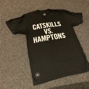 Catskills vs. Hamptons cotton t-shirt